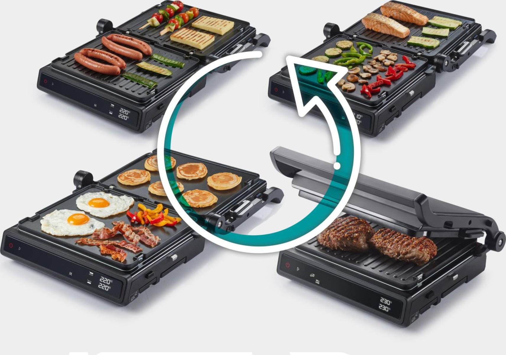 CONTACT GRILL HCG1600DBT 14 CONTACT GRILL HCG1600DBT 14