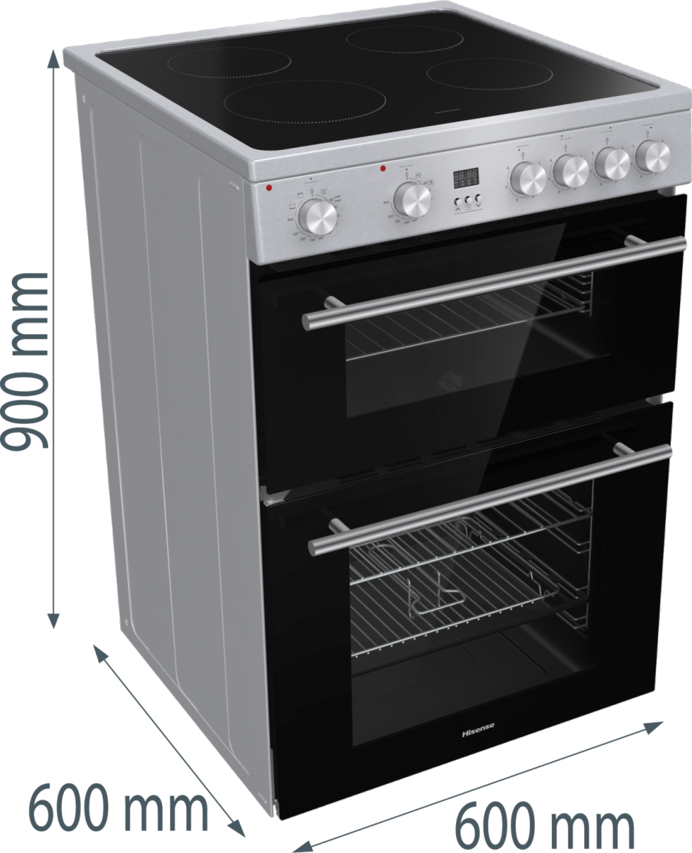 COOKER F66GFC3E4L212-SC HDE3211BXUK HSN 6 COOKER F66GFC3E4L212-SC HDE3211BXUK HSN 6