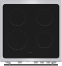 COOKER F66GFC3E4L212-SC HDE3211BXUK HSN 4 COOKER F66GFC3E4L212-SC HDE3211BXUK HSN 4